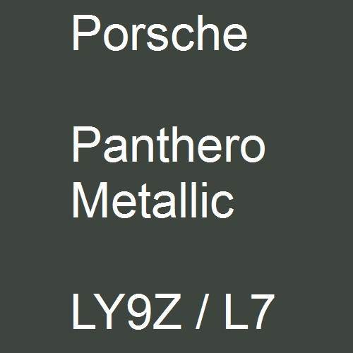 Porsche, Panthero Metallic, LY9Z / L7.